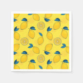 Fresh Citrus Lemon Serviette (Vorderseite)