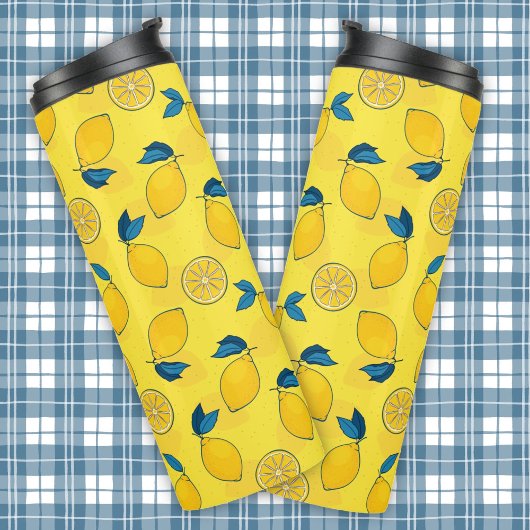 Fresh Citrus Lemon Thermosbecher
