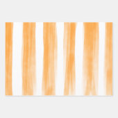 Fresh Citrus Orange Sommer Botanische Vegetation Geschenkpapier Set (Vorderseite 2)