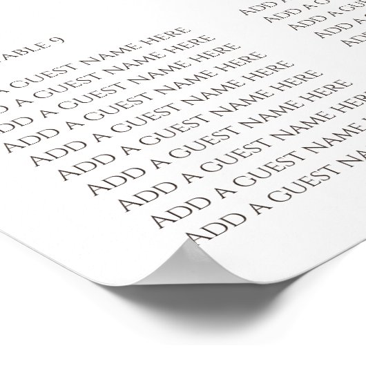 Fresh Citrus Painted Lemons Modern Mediterranean Poster (Ecke)