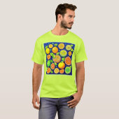 Fresh Citrus Slice Muster T-Shirt (Vorne ganz)