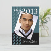 Fresh Class of 2013 Grad Foto Party Einladung (Stehend Vorderseite)