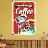 Fresh Coffee Leinwanddruck (Insitu (Wohnzimmer))