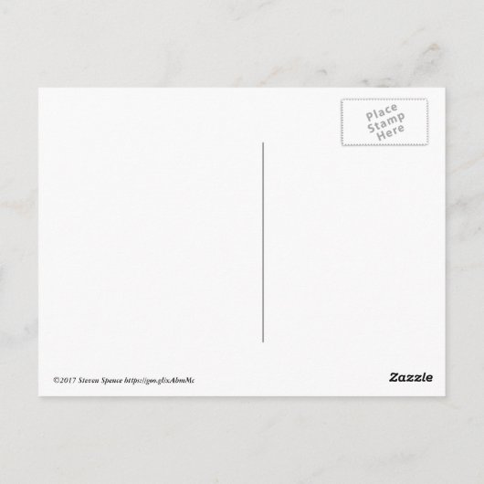 Fresh Coffee Postkarte (Rückseite)