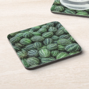 Fresh Cucamelon Green Striped Mexican Frucht Getränkeuntersetzer