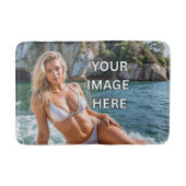 🛁 Fresh! Custom Bath Mat – Add Image or Text Badematte (Vorderseite)