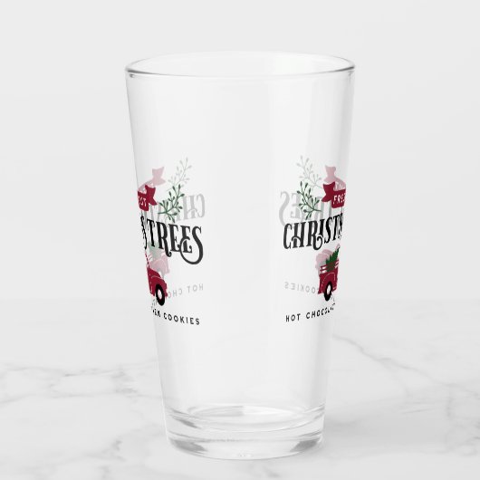 Fresh Cut Christmas Trees Glas (Rechts)