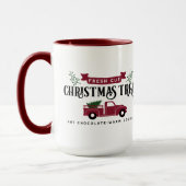 Fresh Cut Christmas Trees Tasse (Links)