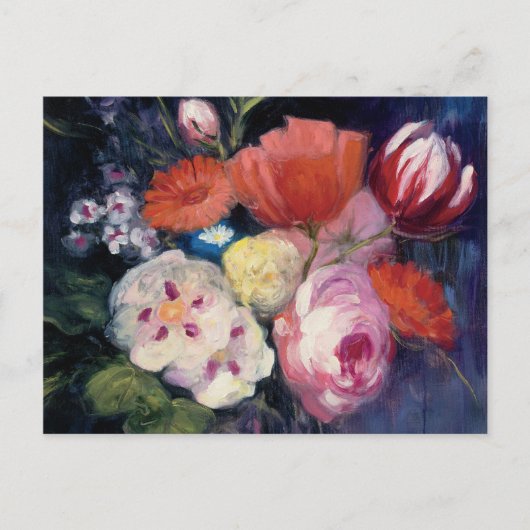 Fresh Cut Spring Blume Postkarte (Vorderseite)