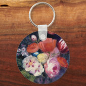 Fresh Cut Spring Blume Schlüsselanhänger (Vorderseite)