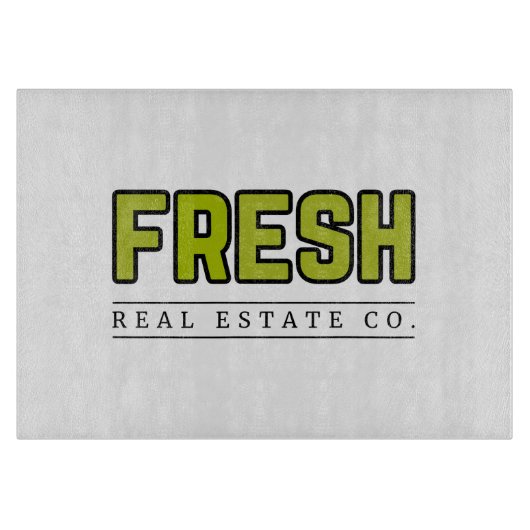 FRESH Cutting Board (glass) Schneidebrett (Vorderseite)