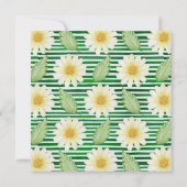 Fresh Daisy Brautparty Einladung (Rückseite)