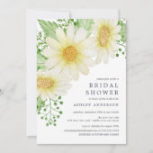 Fresh Daisy Brautparty Einladung (Vorderseite)