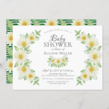 Fresh Daisy Floral Brautparty