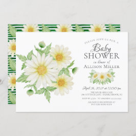 Fresh Daisy Floral Brautparty Einladung