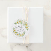 Fresh Daisy Floral First Heilige Kommunion Gefälli Geschenkanhänger (Beispiel)