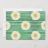 Fresh Daisy Floral Geburtstag Einladung (Rückseite)