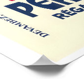 Fresh Egg Pasta Vintage Food&Drink Poster (Ecke)