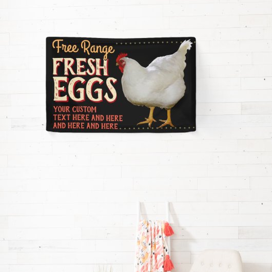 FRESH EGGS free range chickens organic Banner (InSitu)
