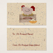 Fresh Eggs Hang Tag (Vorne & Hinten)