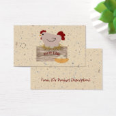 Fresh Eggs Hang Tag (Schreibtisch)