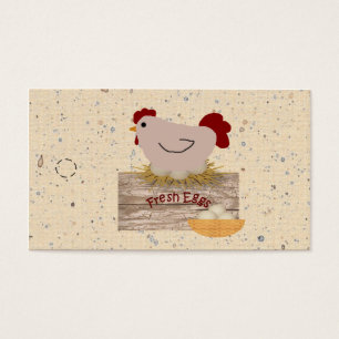 Fresh Eggs Hang Tag