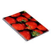 Fresh Erdbeeren Notizblock (Rechte Seite)