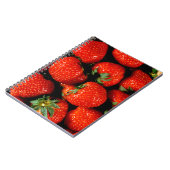 Fresh Erdbeeren Notizblock (Linke Seite)