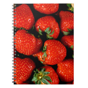 Fresh Erdbeeren Notizblock