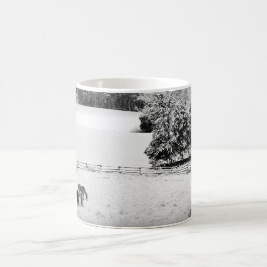 Fresh Fallen Snow at the Horch Kaffeetasse (Mittel)