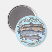 Fresh Fish Magnet (Vorderseite/Rückseite)