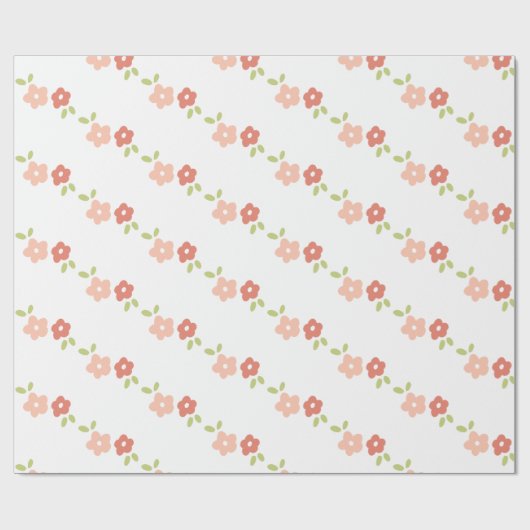 Fresh Floral Geschenkpapier (Flach)