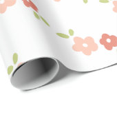 Fresh Floral Geschenkpapier (Rolleneckpunkt)