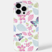 Fresh Floral Pattern Case-Mate iPhone Hülle (Rückseite)