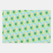 Fresh Floral Watercolour Gift Wrap Collection Geschenkpapier Set (Vorderseite 2)