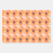 Fresh Floral Watercolour Gift Wrap Collection Geschenkpapier Set (Vorderseite 3)