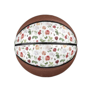 Fresh Florals Mini Basketball