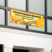 Fresh Florida Orange Banner (Äußeres Gebäude)