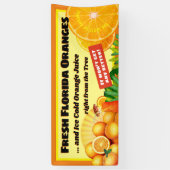 Fresh Florida Orange Banner (Vertikal)