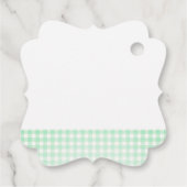 Fresh From The Market Bridal Shower Geschenkanhänger (Rückseite)