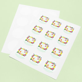 Fresh From The Market Runder Aufkleber