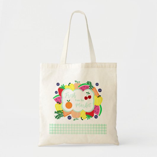 Fresh From The Market Tragetasche (Vorne)