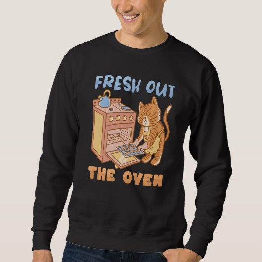 Fresh from the Oven Bakery Baking Donut Cake Baker Sweatshirt (Vorderseite)