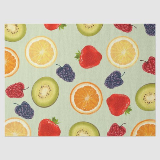 Fresh Fruit Delight Seidenpapier (Vorderseite)