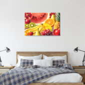 Fresh Fruits Canvas Wall Art Leinwanddruck (Insitu (Schlafzimmer))