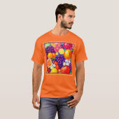 "Fresh Fruits Pattern" Niedliche Kunst. Jetzt kauf T-Shirt (Vorne ganz)