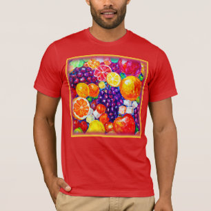 "Fresh Fruits Pattern" Niedliche Kunst. Jetzt kauf T-Shirt