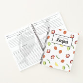 Fresh & Fun Shellfish Anpassbares Rezept Buch (Innenseite)