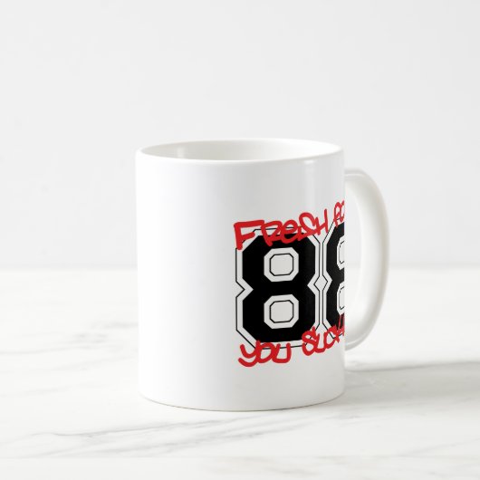 Fresh für '88 kaffeetasse (VorderseiteRechts)