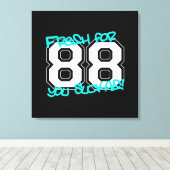 Fresh für '88 leinwanddruck (Insitu (Holzboden))